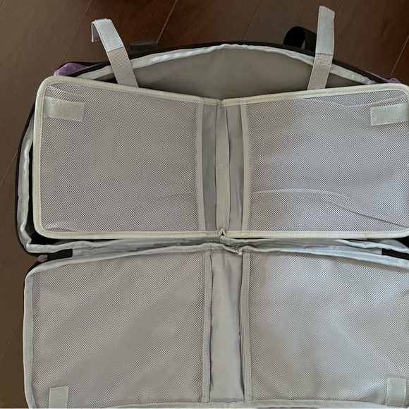 Purple cricut/die cutting machine Bag with Black Handles - Picture 3 of 4